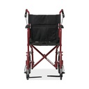 Medline Basic Aluminum Transport Chair with Permanent Full-Length Arms, Swing-Away Footrests and 12" Wheels_gallery_36