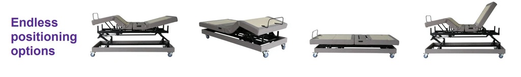 RESTEN HI-LO BED - TWIN XL w/ UPGRADED CASTORS, 39” x 80”; 410 LB WT CAP_gallery_17