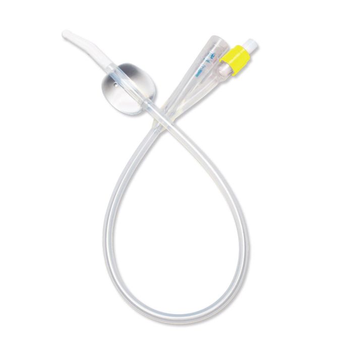 Silicone 2-Way 100% Silicone Foley Catheter with Coude Tip, 10 cc (mL)_gallery_18