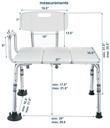 Transfer Bath Bench with Curtain Control: MHSBCS_gallery_17