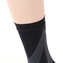 Triplicated Lining Compression Ankle Sleeve For Foot Swelling, Fatigue, Eases Swelling Ankle Support Socks With Arch Support For Sports Protection (Small/ Medium/ Large)_gallery_20