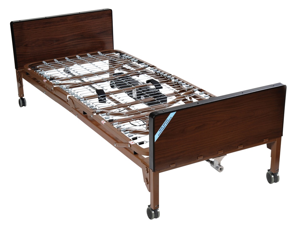Delta Ultra Light Semi Electric Bed (Full Rails and Foam Mattress)_image_11