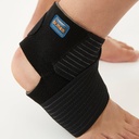 Compression Ankle Sleeve For Ankle Support & Foot Pain Breathable Ankle Brace With Ankle Strap For Sports Protection - Black_gallery_24