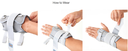 Ventilated Wrist Palm Support Brace - Wrist Splint for Pain Relief & Injuries - Adjustable Compression & Easy To Wear_gallery_21