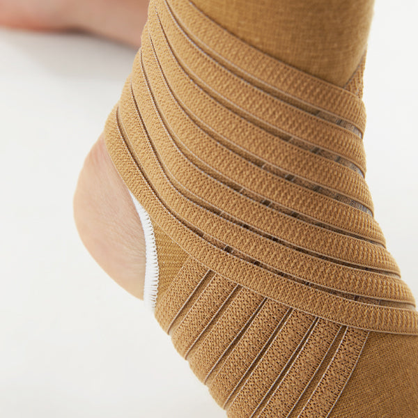 Elastic Ankle Brace For Sports, Gyming, Basketball, Volleyball, Football & Running Breathable Compression Ankle Sleeve Support (Small/  Medium/ Large)_gallery_24