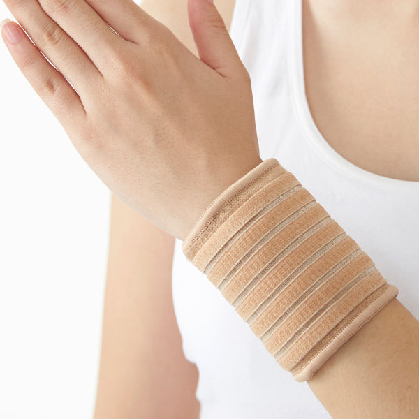 Elastic Wrist Compression Wrap for Carpal Tunnel - Adjustable Support & Compression Sleeve for Wrist Strains_gallery_26