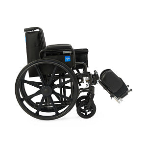 Medline 18" Manual Wheelchair with Elevated Leg Rest - K1186N22E_gallery_36