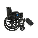 Medline 20" Manual Wheelchair with Elevated Leg rest - K1206N22E_gallery_36