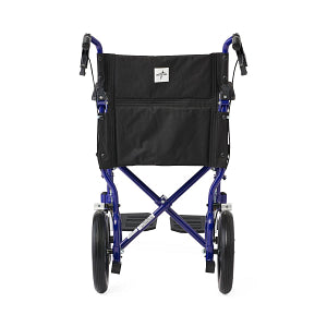 Medline Basic Aluminum Transport Chair with Permanent Full-Length Arms, Swing-Away Footrests and 12" Wheels_gallery_48
