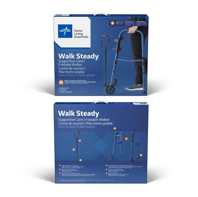 Medline Walk Steady Kit for Caregivers - WLK-CANEKIT10_gallery_25