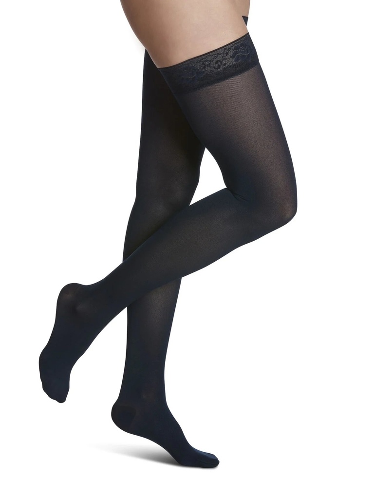 Sigvaris Soft Opaque - Thigh-High w/Grip-Top (20-30mmHg)_gallery_32