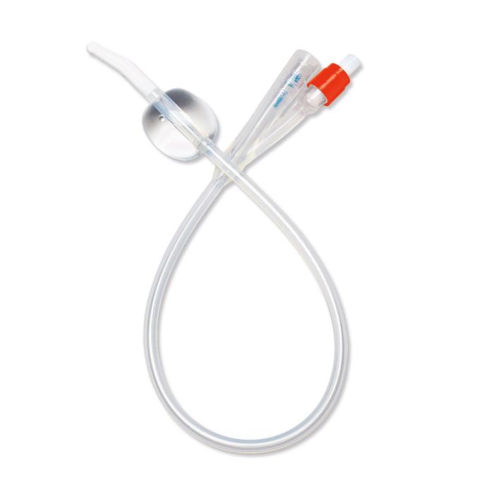 Silicone 2-Way 100% Silicone Foley Catheter with Coude Tip, 10 cc (mL)_gallery_20