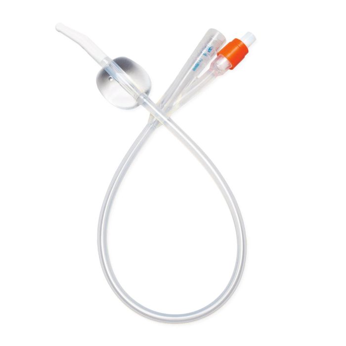 Silicone 2-Way 100% Silicone Foley Catheter with Coude Tip, 10 cc (mL)_gallery_21