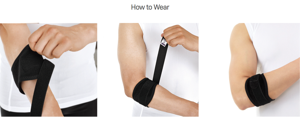 Tennis & Golf Elbow Wrap with Pads Sporty, Easy & Simple Wear by Wrap Style_gallery_27