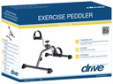 Exercise Peddler with Attractive Silver Vein Finish_image_12