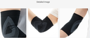 Triplicated Lining Compression Elbow Sleeve Allows Excellent Warmth & Compression_gallery_27