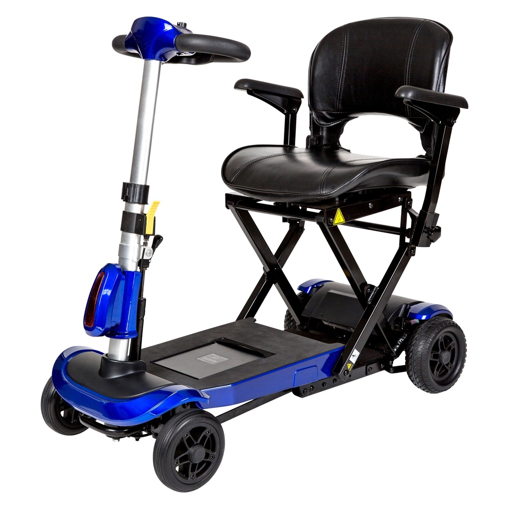ZooMe Auto-Flex Folding Travel Scooter, Blue_image_12