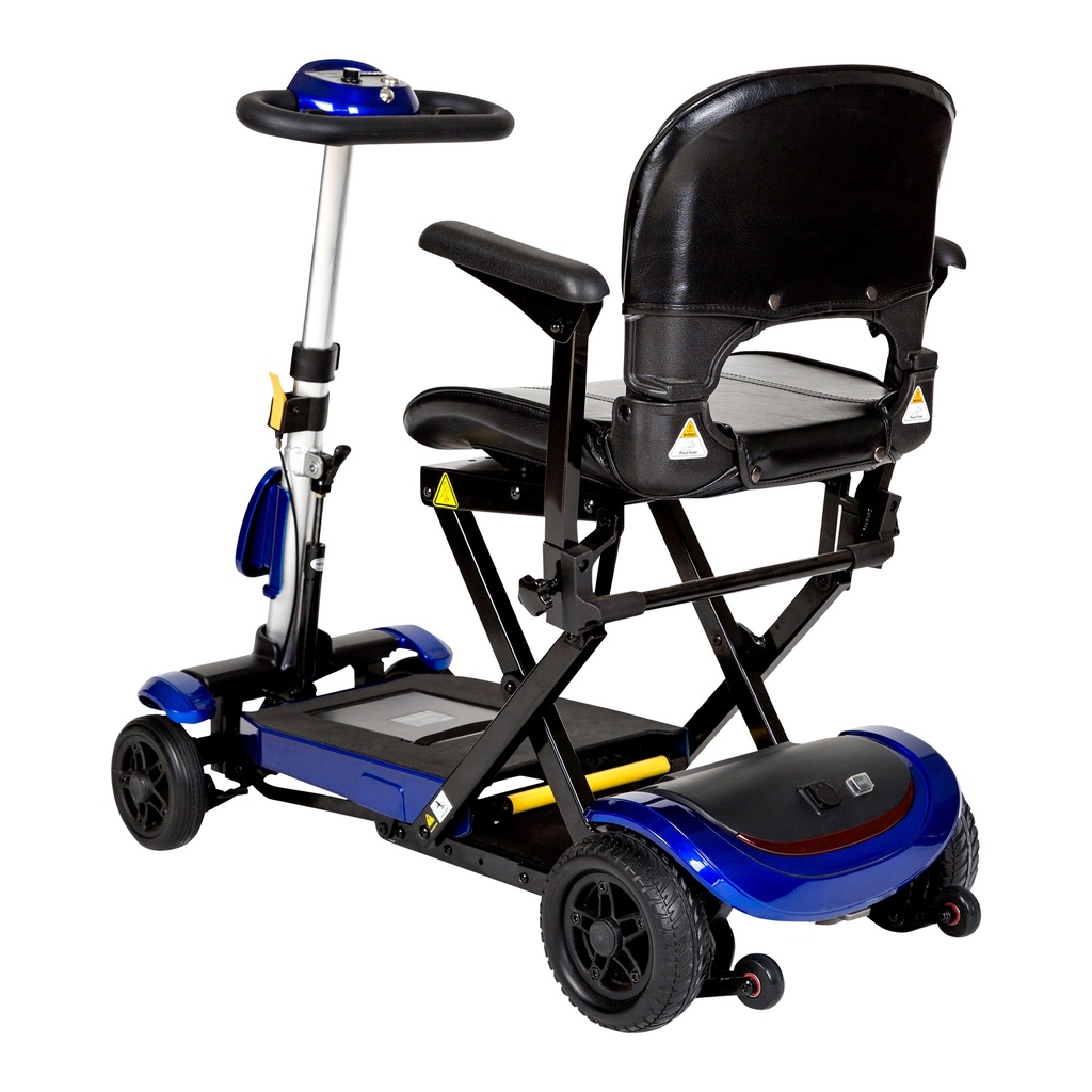 ZooMe Auto-Flex Folding Travel Scooter, Blue_image_14