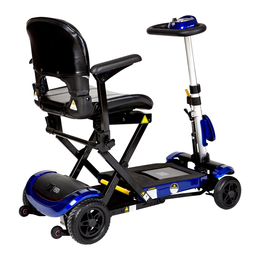 ZooMe Auto-Flex Folding Travel Scooter, Blue_image_16