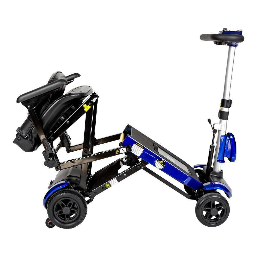 ZooMe Auto-Flex Folding Travel Scooter, Blue_image_18