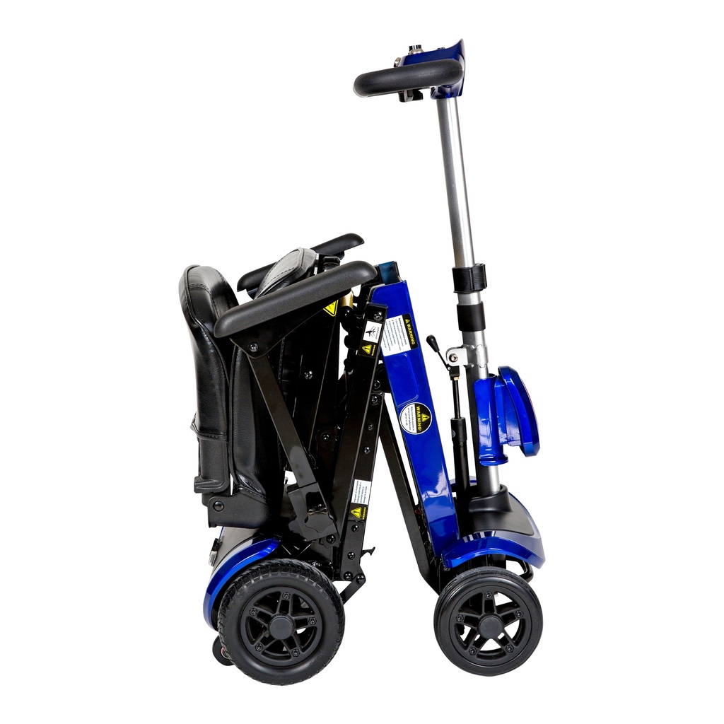 ZooMe Auto-Flex Folding Travel Scooter, Blue_image_19