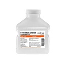 CASE/18 NORMAL SALINE SODIUM CHLORIDE 0.9% FOR IRRIGATION AND SUCTIONING SCREW TOP BOTTLE 500ML