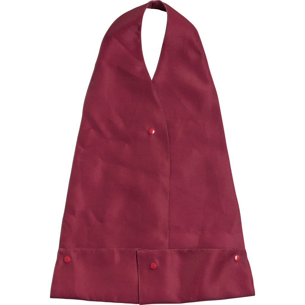 Adult Bib Scarf (Blue and Grey)