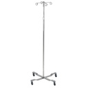 Economy Removable Top I. V. Pole