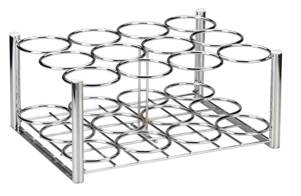 Steel Oxygen Cylinder Rack (M6 Cylinders Only, Hold 12 Cylinders)