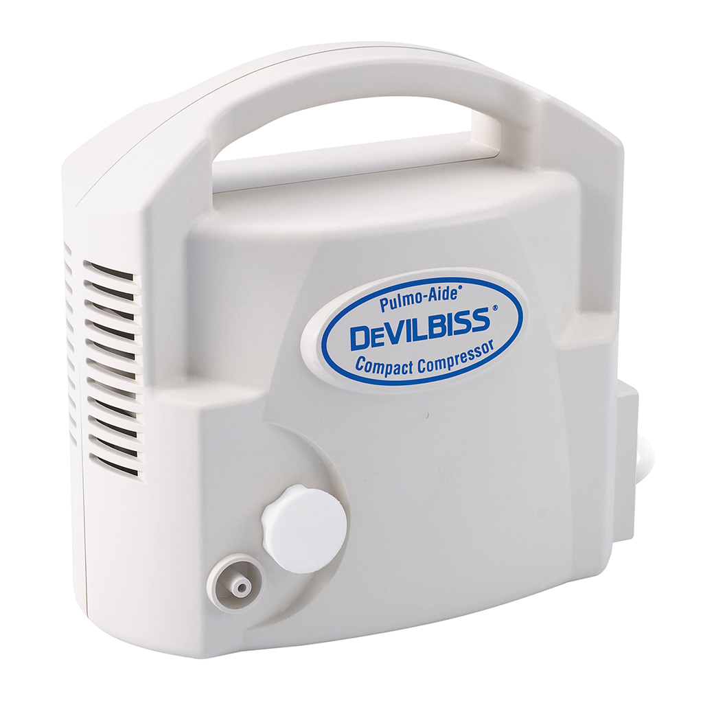 Pulmo-Aide Compact Compressor Nebulizer System with Disposable Nebulizer