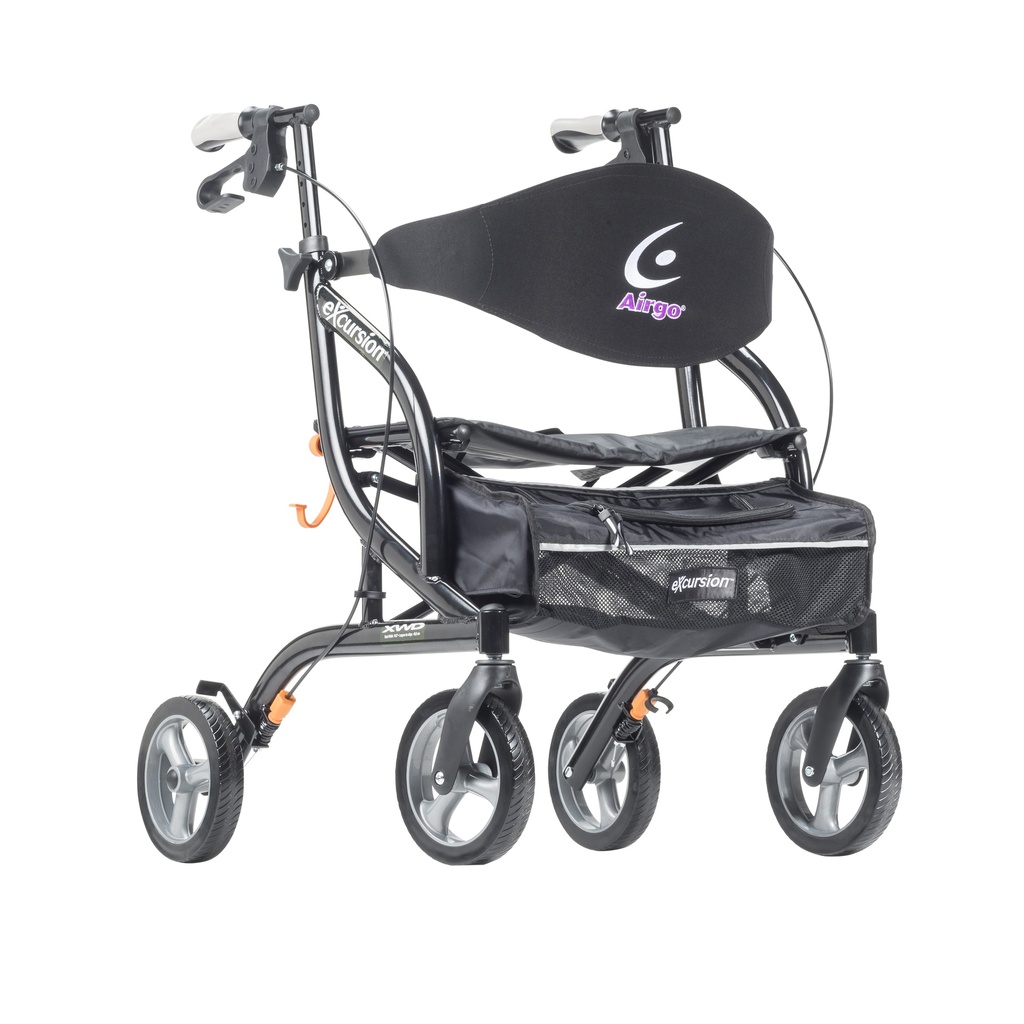 eXcursion XWD Heavy Duty Rollator Rolling Walker