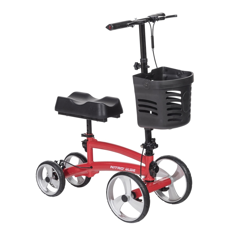 Nitro Glide Knee Walker Knee Scooter Crutch Alternative (BLUE)